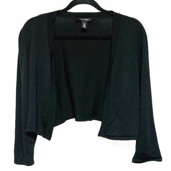 White House Black Market Sweaters - White House Black Market Crepe Shrug Cardigan
